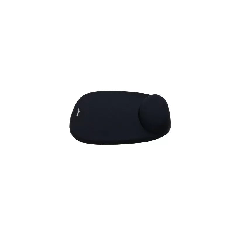 Podkładka pod mysz Kensington Foam z wbudowaną podpórką pod nadgarstek, czarna