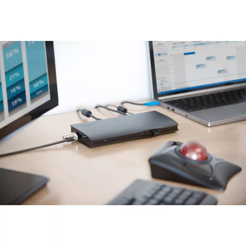 Kensington Expert mysz Wireless Trackball, symetryczna, optyczna, RF Wireless + Bluetooth, 400 DPI, czarna