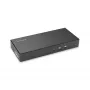 Stacja dokująca Kensington SD4781P EQ USB-C i USB-A Dual 4K, przewodowa, USB 3.2 Gen 2 (3.1 Gen 2) Type-C, 100 W, 3,5 mm, 10,100,1000 Mbit/s, czarna