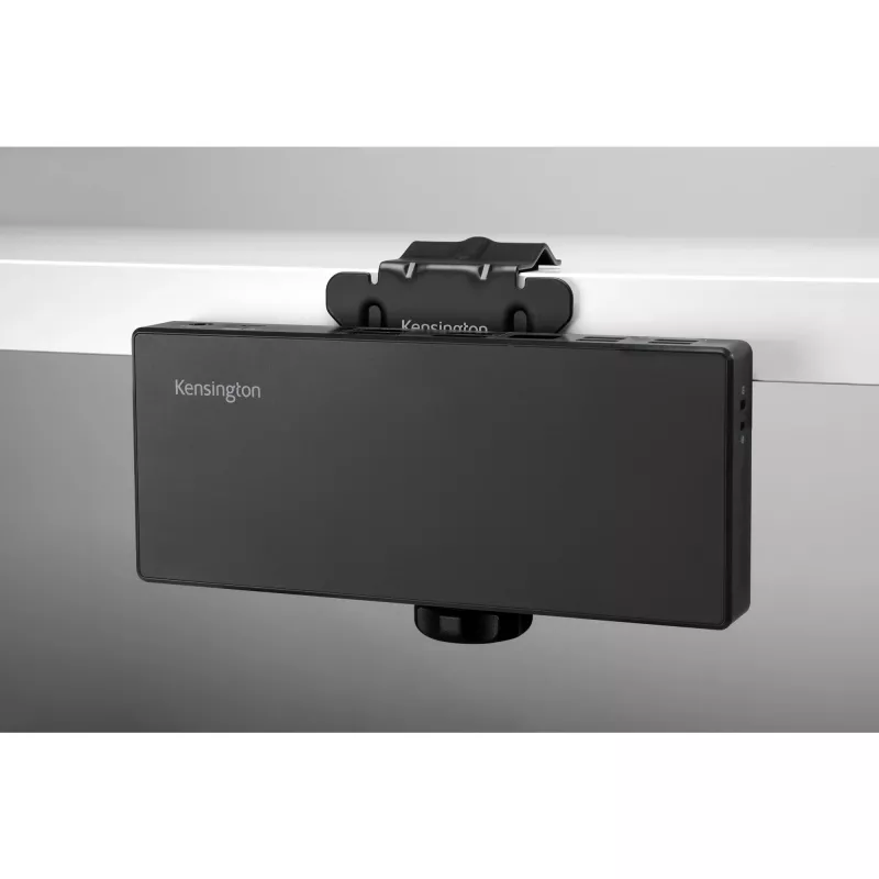 Stacja dokująca Kensington SD4781P EQ USB-C i USB-A Dual 4K, przewodowa, USB 3.2 Gen 2 (3.1 Gen 2) Type-C, 100 W, 3,5 mm, 10,100,1000 Mbit/s, czarna