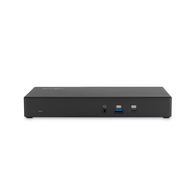 Stacja dokująca Kensington SD4781P EQ USB-C i USB-A Dual 4K, przewodowa, USB 3.2 Gen 2 (3.1 Gen 2) Type-C, 100 W, 3,5 mm, 10,100,1000 Mbit/s, czarna