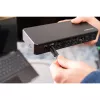 Stacja dokująca Kensington SD4781P EQ USB-C i USB-A Dual 4K, przewodowa, USB 3.2 Gen 2 (3.1 Gen 2) Type-C, 100 W, 3,5 mm, 10,100,1000 Mbit/s, czarna