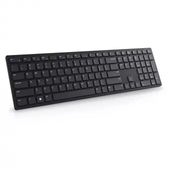 Klawiatura DELL Pro - KB500 - niemiecka (QWERTZ), pełnowymiarowa (100%), bezprzewodowa, RF Wireless, QWERTZ, czarna