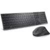 DELL KM900 Klawiatura i Mysz w zestawie Office RF Wireless + Bluetooth QWERTZ Niemiecka Grafitowa
