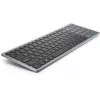 DELL KB740 klawiatura biurowa RF Wireless Bluetooth QWERTZ niemiecki szaro-czarna