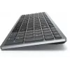 DELL KB740 klawiatura biurowa RF Wireless Bluetooth QWERTZ niemiecki szaro-czarna