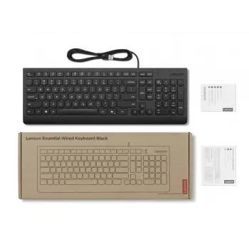 Lenovo 4Y41R64647 klawiatura Dom/Biuro USB Niemiecki Czarny