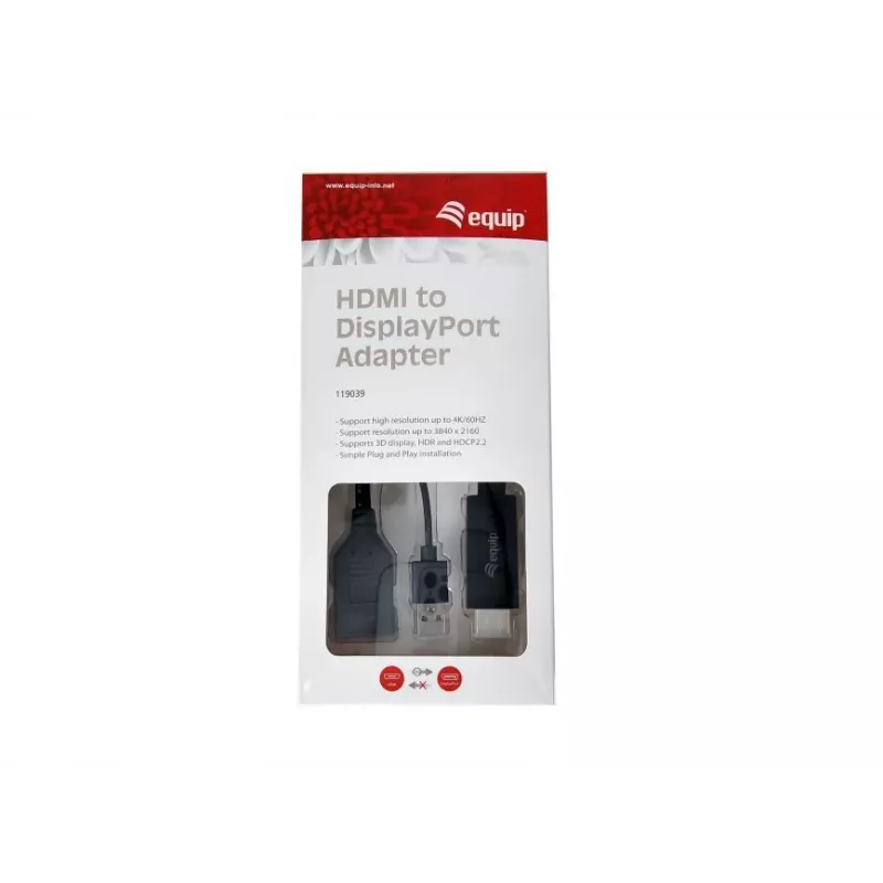 Adapter HDMI na DisplayPort Equip 119039