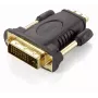 Adapter Equip DVI-D Dual Link na HDMI, DVI (24+1), HDMI A, czarny