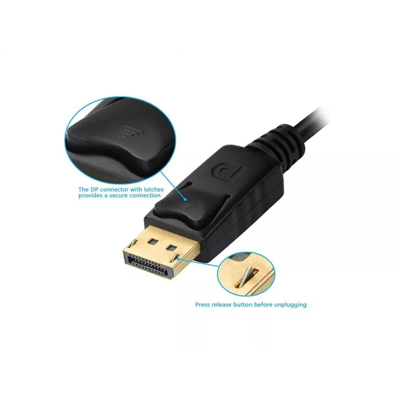 Adapter DisplayPort do VGA HDMI DVI Equip 133441