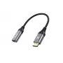 Przejściówka Equip DisplayPort 1.2 na HDMI, 4K/60Hz, 0,15 m, DisplayPort, HDMI, Męski, Żeński, Prosty