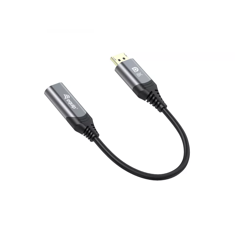 Equip DisplayPort 1.4 do HDMI Adapter 8K 60Hz 0.15m