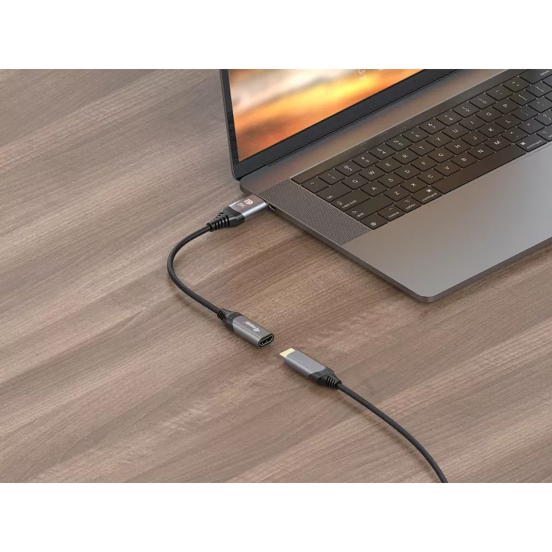 Equip DisplayPort 1.4 do HDMI Adapter 8K 60Hz 0.15m