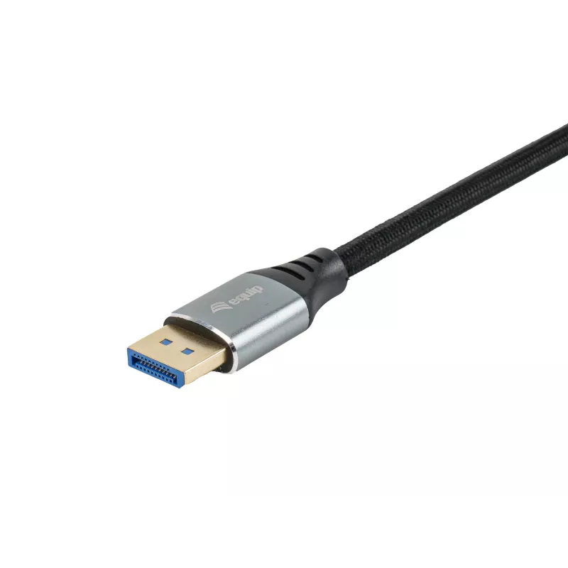 Equip DisplayPort 2.1 Premium kabel, 3,0m, 16K/60Hz, 54Gbps