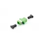 Sprzęgacz Equip SC APC, jednomodowy simplex, SC/APC, zielony, jednomodowy, 34,7 mm, 9,4 mm, 33 mm