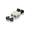 Adapter/Złącze światłowodowe Equip SC, OM1/OM2, SC, Beżowy, Wielomodowy, 7 g, 12 szt.