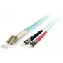Equip LC/ST światłowodowy kabel krosowy, OM3, 2m, 2 m, OM3, LC, ST