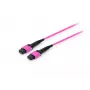 Equip 25555317 kabel InfiniBand/światłowodowy 3 m MTP fioletowy