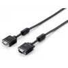 Przedłużacz VGA Equip HD15, 20 m, 20 m, VGA (D-Sub), VGA (D-Sub), Męski, Żeński, Czarny