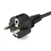 Equip 112151 kabel zasilający, czarny, 3 m, wtyczka zasilająca typ F, złącze C5