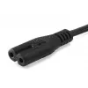 Equip 112161 Czarny 3 m Power plug type C C7 coupler