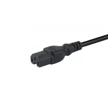 Equip 112171 Kabel zasilający Czarny 3 m C14 wtyczka C15 gniazdo