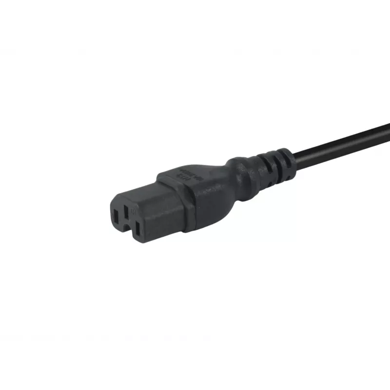 Equip 112171 Kabel zasilający Czarny 3 m C14 wtyczka C15 gniazdo