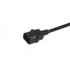 Equip 112171 Kabel zasilający Czarny 3 m C14 wtyczka C15 gniazdo