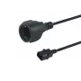 Equip 112106 kabel zasilający Czarny 0,25 m IEC C14 CEE7/3