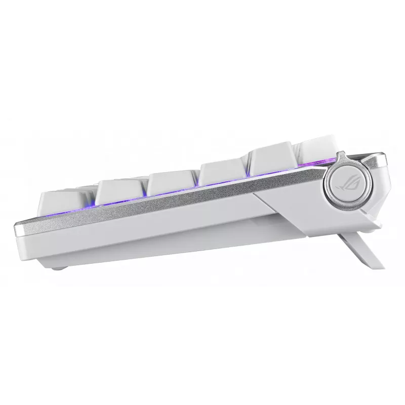 Klawiatura ASUS ROG Azoth Biała Gaming USB + RF Wireless + Bluetooth QWERTZ Niemiecka