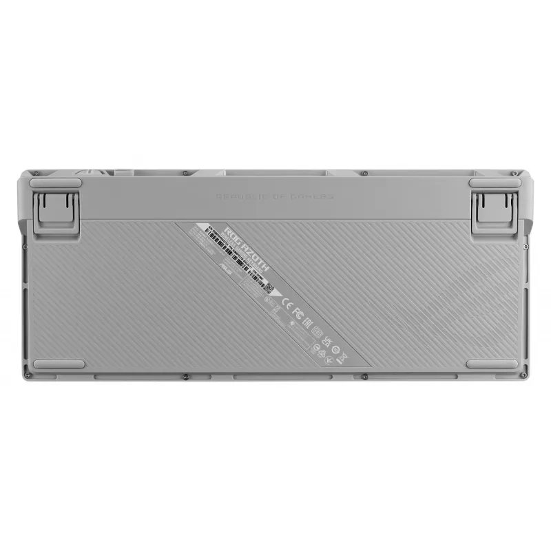 Klawiatura ASUS ROG Azoth Biała Gaming USB + RF Wireless + Bluetooth QWERTZ Niemiecka