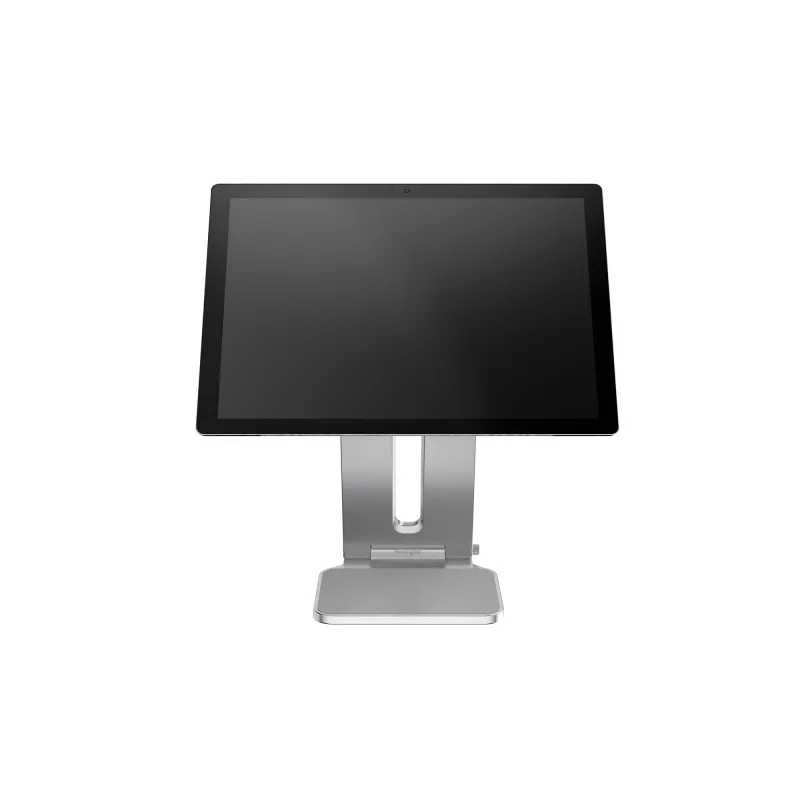 Podwyższona podstawa Kensington do Surface, Platinum, Aluminium, Guma, Termoplastyczny poliuretan (TPU), Cynk, 126,4 mm, 139,3 mm, 193 mm, 612 g