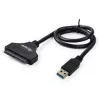 Adapter Equip USB 3.0 na SATA, czarny, 5 Gbit/s, CE, 50 mm, 9,5 mm, 550 mm