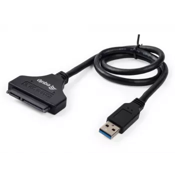 Adapter Equip USB 3.0 na SATA, czarny, 5 Gbit/s, CE, 50 mm, 9,5 mm, 550 mm