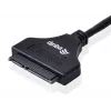 Adapter Equip USB 3.0 na SATA, czarny, 5 Gbit/s, CE, 50 mm, 9,5 mm, 550 mm