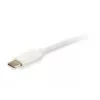 Kabel Equip Platinum USB Type C, 2 m, USB C, USB C, USB 3.2 Gen 2 (3.1 Gen 2), 10 Gbit/s, Biały