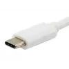 Kabel Equip Platinum USB Type C, 2 m, USB C, USB C, USB 3.2 Gen 2 (3.1 Gen 2), 10 Gbit/s, Biały