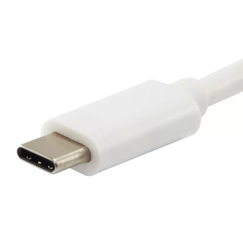 Kabel Equip Platinum USB Type C, 2 m, USB C, USB C, USB 3.2 Gen 2 (3.1 Gen 2), 10 Gbit/s, Biały