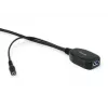 Equip 133348 Przewód USB USB 3.2 Gen 1 (3.1 Gen 1) 15 m USB A Czarny
