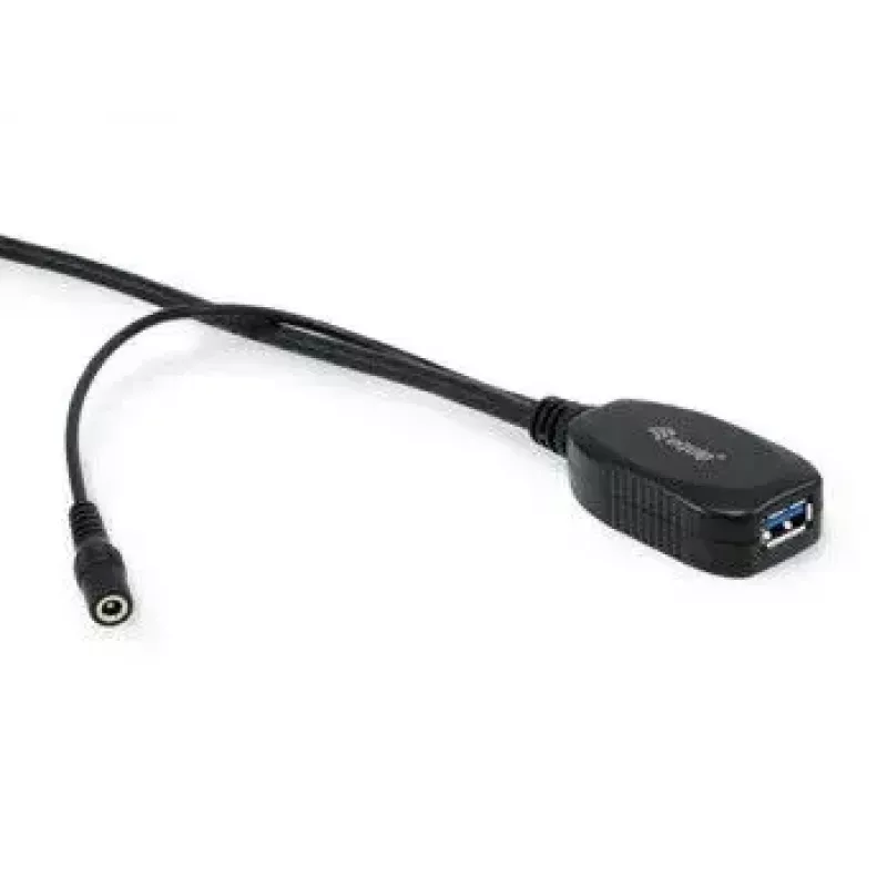 Equip 133348 Przewód USB USB 3.2 Gen 1 (3.1 Gen 1) 15 m USB A Czarny