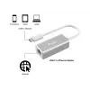 Adapter sieciowy Equip USB Type C na RJ45 Gigabit, przewodowy, USB Type-C, Ethernet, 1000 Mbit/s, srebrny