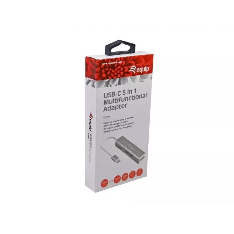 Equip USB-C 5 w 1 wielofunkcyjny adapter