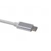 Koncentrator USB-C na 3 porty USB 3.0 z adapterem Gigabit, USB 3.2 Gen 1 (3.1 Gen 1) Type-C, Srebrny, USB 3.2 Gen 1 (3.1 Gen 1) Type-A, WLAN, Aluminium, 22 mm, 15 mm