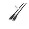 Equip USB 2.0 Type-C to C, M/M, 2.0 m, 2 m, USB C, USB C, USB 2.0, 0.48 Gbit/s, Czarny
