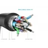 Kabel Equip USB-C na szeregowy DB9 M/M 1,5 m czarny