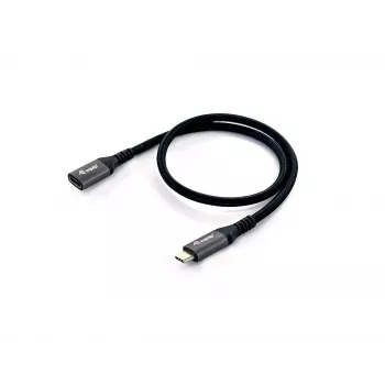 Przedłużacz Equip USB 3.2 Gen 2 C-C, M/Ż, 0,5 m, 4K/60Hz, 10Gbps