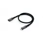 Przedłużacz Equip USB 3.2 Gen 2 C-C, M/Ż, 0,5 m, 4K/60Hz, 10Gbps