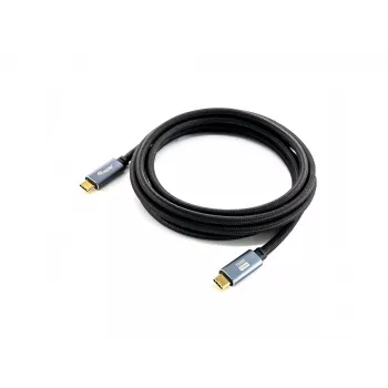 Equip Kabel USB 3.2 Gen 2 C do C, M/M, 2,0 m, 5 A, PD 100 W, 4K/60 Hz, 10 Gb/s