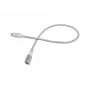 Kabel przedłużający Equip USB 3.2 Gen 2 C-C, 0,5 m, M/Ż, 4K/60 Hz, 10 Gb/s, biały