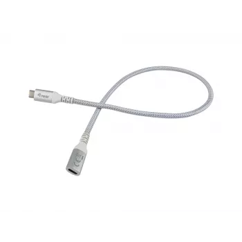 Przedłużacz Equip USB 3.2 Gen 2 C-C, 1,0 m, M/Ż, 4K/60 Hz, 10 Gb/s, biały